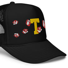 Load image into Gallery viewer, UTO IV "T" Foam trucker hat