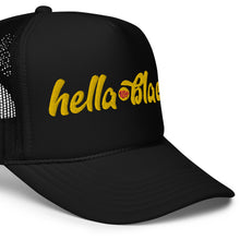 Load image into Gallery viewer, UTO IV "HELLA BLACK" Foam Trucker Hat