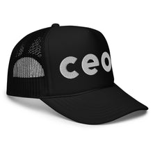 Load image into Gallery viewer, UTO IV CEO. Foam trucker hat