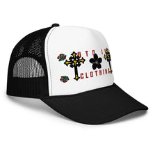 Load image into Gallery viewer, UTO IV DOUBLE CROSS Foam trucker hat