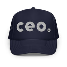 Load image into Gallery viewer, UTO IV CEO. Foam trucker hat