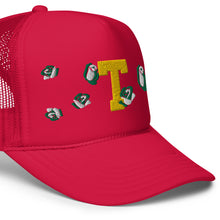 Load image into Gallery viewer, UTO IV "T" Foam trucker hat