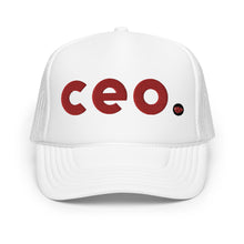 Load image into Gallery viewer, UTO IC CEO. Foam Trucker Hat