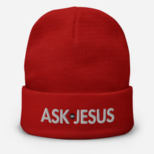 Load image into Gallery viewer, UTO IV "ASK JESUS" Embroidered Beanie
