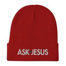 Load image into Gallery viewer, UTO IV "ASK JESUS" Embroidered Beanie