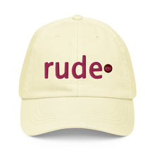 Load image into Gallery viewer, UTO IV "RUDE" Pastel Baseball Hat
