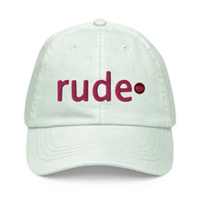 Load image into Gallery viewer, UTO IV "RUDE" Pastel Baseball Hat