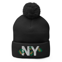 Load image into Gallery viewer, UTO IV NY Pom-Pom Beanie