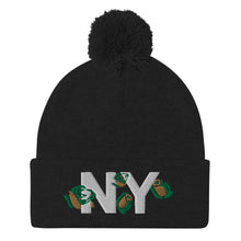 Load image into Gallery viewer, UTO IV NY Pom-Pom Beanie