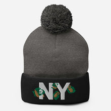Load image into Gallery viewer, UTO IV NY Pom-Pom Beanie