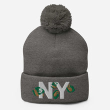 Load image into Gallery viewer, UTO IV NY Pom-Pom Beanie