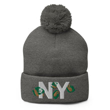 Load image into Gallery viewer, UTO IV NY Pom-Pom Beanie