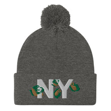 Load image into Gallery viewer, UTO IV NY Pom-Pom Beanie
