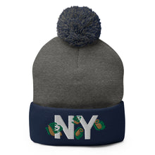 Load image into Gallery viewer, UTO IV NY Pom-Pom Beanie