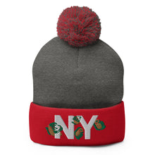 Load image into Gallery viewer, UTO IV NY Pom-Pom Beanie