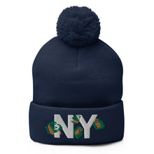 Load image into Gallery viewer, UTO IV NY Pom-Pom Beanie