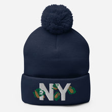 Load image into Gallery viewer, UTO IV NY Pom-Pom Beanie