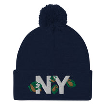 Load image into Gallery viewer, UTO IV NY Pom-Pom Beanie