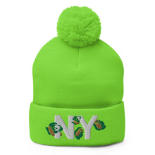 Load image into Gallery viewer, UTO IV NY Pom-Pom Beanie