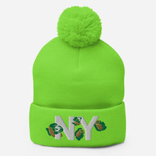 Load image into Gallery viewer, UTO IV NY Pom-Pom Beanie