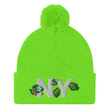 Load image into Gallery viewer, UTO IV NY Pom-Pom Beanie