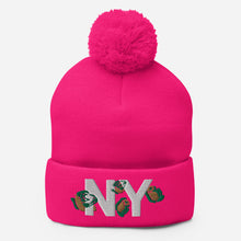Load image into Gallery viewer, UTO IV NY Pom-Pom Beanie