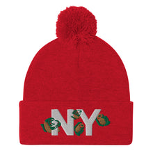 Load image into Gallery viewer, UTO IV NY Pom-Pom Beanie