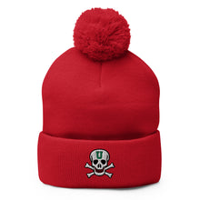 Load image into Gallery viewer, UTO IV SKULLY Pom-Pom Beanie
