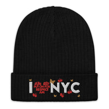 Load image into Gallery viewer, I ❤️ NYC Ribbed knit beanie