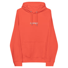 Load image into Gallery viewer, UTO IV "orange" Unisex Eco Raglan Hoodie