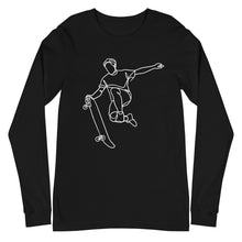 Load image into Gallery viewer, UTO IV "SK8T3" Unisex Long Sleeve Tee