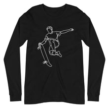 Load image into Gallery viewer, UTO IV "SK8T3" Unisex Long Sleeve Tee