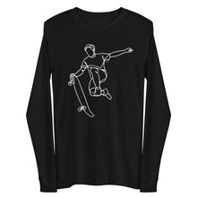 Load image into Gallery viewer, UTO IV "SK8T3" Unisex Long Sleeve Tee