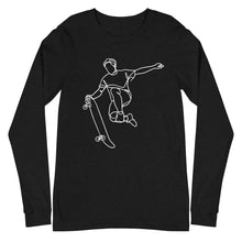 Load image into Gallery viewer, UTO IV "SK8T3" Unisex Long Sleeve Tee