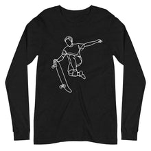 Load image into Gallery viewer, UTO IV "SK8T3" Unisex Long Sleeve Tee