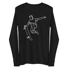 Load image into Gallery viewer, UTO IV "SK8T3" Unisex Long Sleeve Tee
