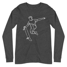 Load image into Gallery viewer, UTO IV "SK8T3" Unisex Long Sleeve Tee