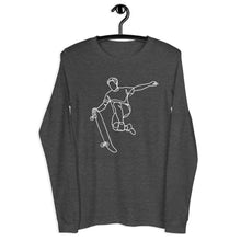 Load image into Gallery viewer, UTO IV "SK8T3" Unisex Long Sleeve Tee