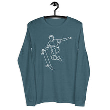 Load image into Gallery viewer, UTO IV "SK8T3" Unisex Long Sleeve Tee