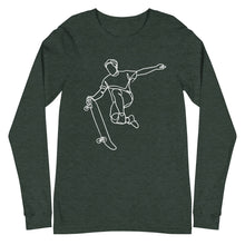 Load image into Gallery viewer, UTO IV "SK8T3" Unisex Long Sleeve Tee