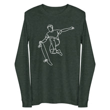 Load image into Gallery viewer, UTO IV "SK8T3" Unisex Long Sleeve Tee