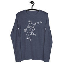 Load image into Gallery viewer, UTO IV "SK8T3" Unisex Long Sleeve Tee