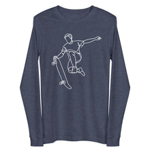 Load image into Gallery viewer, UTO IV "SK8T3" Unisex Long Sleeve Tee