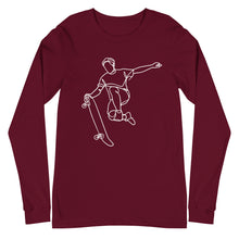 Load image into Gallery viewer, UTO IV "SK8T3" Unisex Long Sleeve Tee