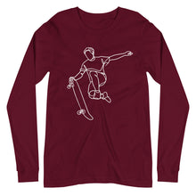 Load image into Gallery viewer, UTO IV "SK8T3" Unisex Long Sleeve Tee