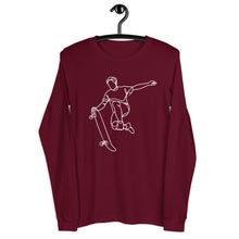 Load image into Gallery viewer, UTO IV "SK8T3" Unisex Long Sleeve Tee