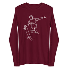 Load image into Gallery viewer, UTO IV "SK8T3" Unisex Long Sleeve Tee
