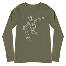 Load image into Gallery viewer, UTO IV "SK8T3" Unisex Long Sleeve Tee