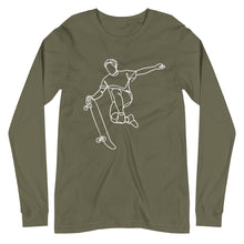 Load image into Gallery viewer, UTO IV "SK8T3" Unisex Long Sleeve Tee
