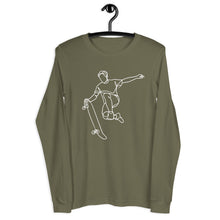 Load image into Gallery viewer, UTO IV "SK8T3" Unisex Long Sleeve Tee